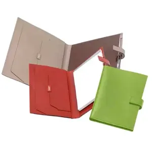 Portablocco 8142 in pelle A4 personalizzabile per merchandising - Product Image 1