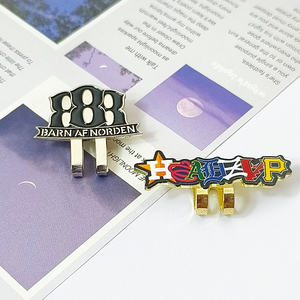 Clips Personalizados para Gorras con Logotipo Personalizado a Precio de Fábrica, Broches de Metal para Gorras, Pin de Esmalte Suave para Gorras de Béisbol - Product Image 3