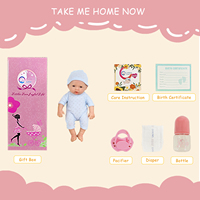 Poupée Reborn Bébé Fille de 8 Pouces en Silicone Platine, Modèle Mini Pré-mature, Jouet Tendance, Jouet Doux, Lavable, DIY, pour Tout-petits Littleslove