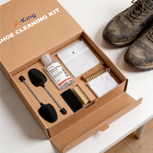 Cepillo Multiusos para Zapatos, Cepillos Duros, Suaves y Medianos, Bolsa de Lavado para Zapatillas, para Limpiar Zapatos de Cuero, Lona y Gamuza - Product Image 2