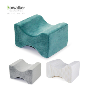 Bewalker özel Logo 100% Polyester örme dikdörtgen bellek köpük bacak diz yastığı sağlık uyku fonksiyonu için yastıklar pozisyonerler - Product Image 2