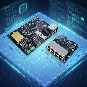แผงวงจรเราเตอร์อุตสาหกรรม 5G รุ่น T5008A ขนาดเล็ก พร้อมการเคลือบผิว HASL ปราศจากสารตะกั่ว - Product Image 1