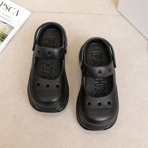 รองเท้าแตะ EVA สำหรับผู้หญิง ใส่ในบ้าน ห้องน้ำ ฤดูร้อน พื้นหนา กันลื่น ขายส่ง - Product Image 4