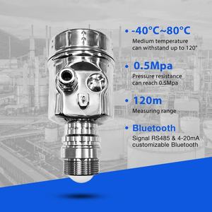 80 घz औद्योगिक रडार स्तर गेज-उच्च सटीकता स्तर सेंसर, छोटे लेंस, ip68, 4-20 मा आउटपुट (स/एटेक्स प्रमाणित) - Product Image 3