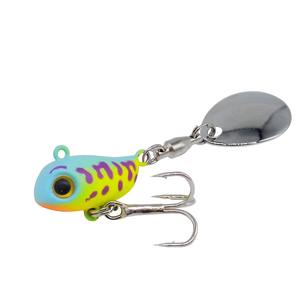 Spinnerbait <span class=keywords><strong>VIB</strong></span> 10g à roulement haute vitesse, leurre spinner à queue métallique avec film sonore - Product Image 6