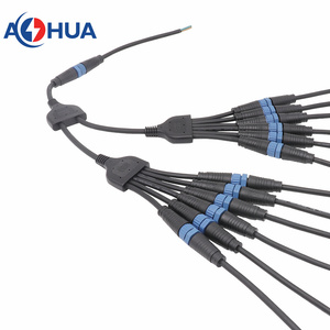 Y hình dạng không thấm nước IP65 Cáp Splitter với cáp mở rộng cho trình điều khiển điện Y-PVC-08 2 Pin Nam Nữ cắm ổ cắm - Product Image 6