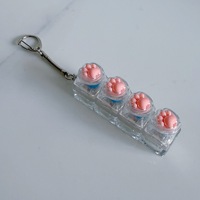 Silicone Claw Stress-relief Keycap Mechanical Keyboard Glowing Squeeze Keychain Toy Wholesale Pendant