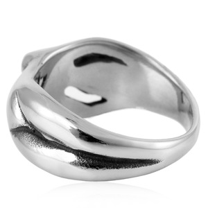 yunnique Men's <b>Titanium</b> Steel <b>Ring</b> Medusa Design Face Shape Gift Jewelry FY213016 - Product Image 3