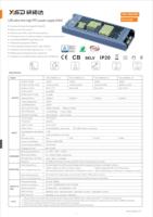 Alimentations électriques LED YSD à haut facteur de puissance (PFC) 500W, 12V 24V 36V 48V, 30W 60W 100W 150W 200W 300W 400W 500W, transformateur de puissance pour usage intérieur