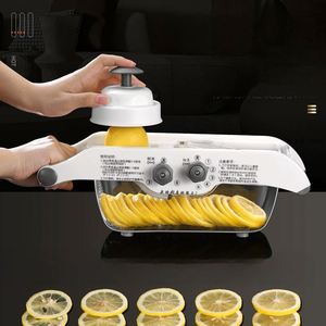 Multifunctional Stainless Steel Lemon Slicer Household Vegetable Fruit Cutter Including <b>Potato</b> Milk Tea Shop Commercial Plastic - Product Image 4