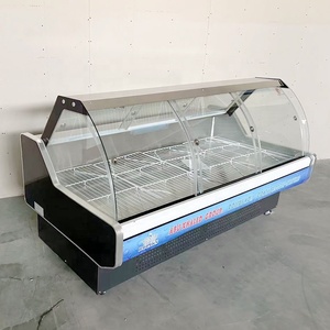 Bán buôn Chất lượng cao thương mại thực phẩm nấu chín <span class=keywords><strong>Deli</strong></span> thịt hiển thị trường hợp tủ lạnh máy làm lạnh - Product Image 4