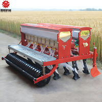 Semoir à blé sans labour, machine à planter le blé, semoir 18 rangs, semoir à blé entraîné par prise de force (PTO)
