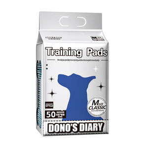 Almohadillas para pañales de madera para perros de estilo clásico, ecológicas, impermeables, IPX7, almohadillas desechables de absorción rápida para entrenamiento de mascotas, fibra de carbono para - Product Image 1