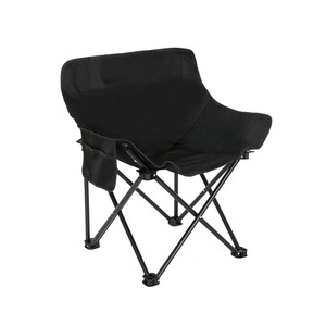 Moon Chair Outdoor Folding Chair Oxford Cloth <b>Portable</b> Camping Beach Fishing <b>Stool</b> Khaki One Size - Product Image 4