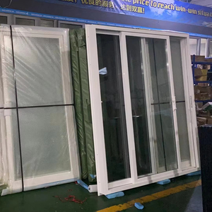 <span class=keywords><strong>Porte</strong></span> <span class=keywords><strong>coulissante</strong></span> en verre <span class=keywords><strong>de</strong></span> sécurité professionnelle en <span class=keywords><strong>PVC</strong></span>/UPVC avec revêtement en poudre, prix compétitif, fabriquée en Chine pour usage intérieur - Product Image 1