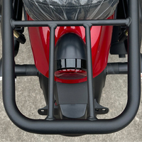 Haojue DN150 Rollover Pedal belakang, aksesori motor Bumper kepala pegas Model baru