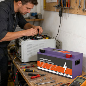 Batterie domestique LiFePO4 2,5 kWh 12,8 V 200 Ah, cellules de qualité A, BMS intelligent, 4 séries, protection de sécurité complète pour véhicules électriques - Product Image 6