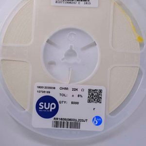 Factory Direct RR1608 0603L223JT 0603 1608 Resistors Chip Resistors SMD Resistors 22Kohm 5% 1/10W Thick Film Resistor - Product Image 1
