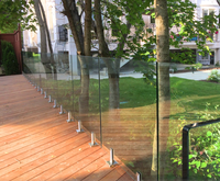 Daiya glas panel montage zapfen glas treppen geländer philippinen