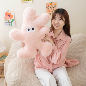 Peluche de Conejito Sorpresa, Juguete de Peluche de Conejo Adorable, Almohada de Abrazo, Muñeco de Compañía para Niños, Regalo para Amigos - Product Image 5