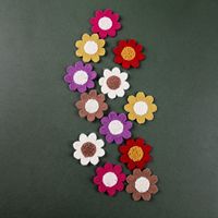 Petites broderies sans colle, idéales pour les pinces à cheveux DIY, les accessoires capillaires et les accessoires vestimentaires.