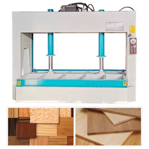 Máy ép lạnh tự động thủy lực chế biến gỗ, máy móc ép gỗ dán, cửa gỗ, dành cho thợ mộc, ép tre 16 feet - Product Image 4