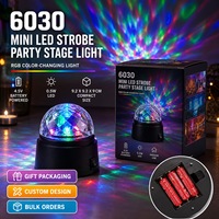 Luz LED Estroboscópica Mini RGB IP65 E27 para Ambiente Festivo, Regalo para Festivales, Bares, KTV, Salas de Transmisión en Vivo, Decoración de Mercados Nocturnos