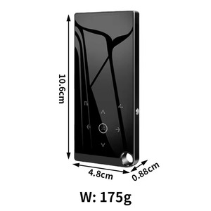 Reproductor MP3 de 8/16 GB, Reproductor de Música Portátil de 2.4 Pulgadas con Radio FM, Reproductor de Video, Libro Electrónico, BT4.2, MP3, MP4 - Product Image 1