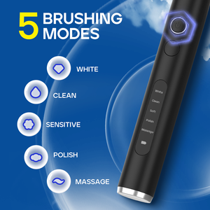 SEAGO Nuevo Cepillo de Dientes Eléctrico Giratorio Recargable Tipo-C con 8 Cabezales Rotatorios OEM al por Mayor, 5 Modos para Adultos SG-2603 - Product Image 4