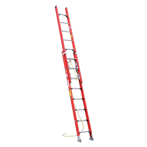 บันไดไฟเบอร์กลาสแบบยืดหดได้ 2*<span class=keywords><strong>12</strong></span> ขั้น พร้อมแผ่นกันลื่น สำหรับงานบำรุงรักษาในอุตสาหกรรมไฟฟ้า - Product Image 3