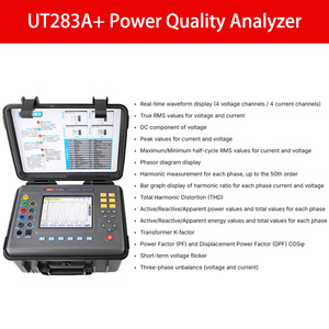 เครื่องวิเคราะห์คุณภาพไฟฟ้าความแม่นยำสูง UNI-T UT283A+ และเครื่องวัดแรงดันไฟฟ้าและกระแสไฟ - Product Image 4