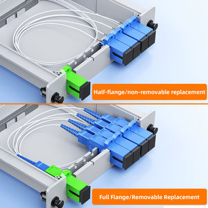 SIXIANTO SC APC PLC 1x2/16 Caja Divisora de Fibra Óptica Tipo Cassette, Divisor PLC de Inserción, Acoplador Óptico de Fibra FTTH - Product Image 5