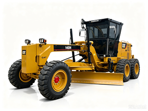 รถเกรดเดอร์มือสอง Caterpillar 140H, เกรดเดอร์ CAT 140H ของแท้พร้อมริปเปอร์, เครื่องจักรสำหรับปรับระดับถนนขนาด 3.7 เมตร - Product Image 1