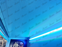 Banc propre de capot horizontal d'écoulement laminaire de travail positif de rendement élevé pour l'équipement de nettoyage d'air pur de meubles de laboratoire