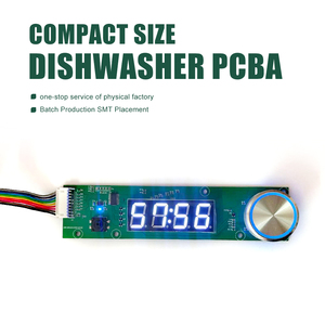 SMT Assembled Operation Circuit Board for Household Dishwashers, Custom PCBA Module With Rotary Knob & Digital <b>Time</b> Display Func - Product Image 5