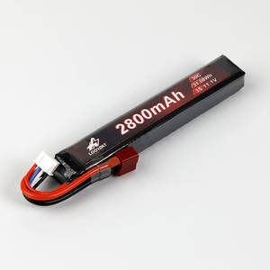 แบตเตอรี่ลิเธียมไอออนแบบ High Discharge 5020120 2800mAh 11.1V 30C 3S <span class=keywords><strong>ราคา</strong></span>โรงงานถูกสำหรับปืนอัดลม - Product Image 3