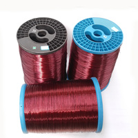 Fil rond isolé en aluminium pour moteur condensateur démarreur fil aimant émaillé AWG4-32 norme IEC60317 ISO REACH fil rond