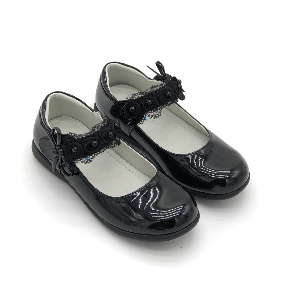 Girls' Shoes Children's Leather Black School Shoes for Boys and…