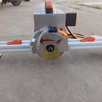 Machine de découpe de céramique portable de haute précision 2800W Coupe-carreaux de dalle de roche facile à utiliser avec équipement de service de rail de guidage