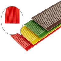 Bandes antidérapantes pour escalier en forme de L, bandes antidérapantes en caoutchouc PVC pour escaliers, nez d'escalier, bande de protection antidérapante pour bord d'escalier