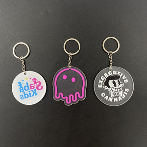 2026 صمم بنفسك سلسلة مفاتيح أكريليك مطبوعة حسب الطلب / تعليقات أكريليك مطبوعة حسب الطلب - Product Image 2