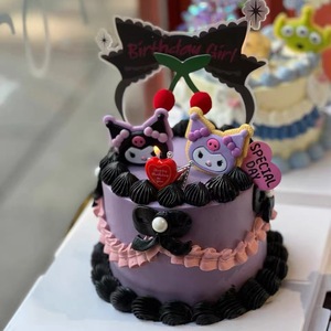 Adornos acrílicos para pasteles con diseño de miel y dulzura, estilo coreano, flores, decoraciones de cumpleaños para decoración de pasteles - Product Image 2