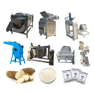 automatic gari processing in nigeria garri packing machine