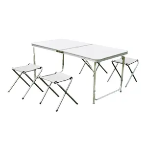 China Outdoor Manufacturers Dinning Table Portable Camping Folding Table And Chair