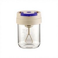 Tasse mélangeuse électrique 300 ml (12 oz) en gros, alimentée par piles, pour café et lait