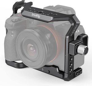 Smallrig Cage สําหรับ <span class=keywords><strong>Sony</strong></span> <span class=keywords><strong>Alpha</strong></span> <span class=keywords><strong>A6600</strong></span>/Ilce 6600 กล้องมิเรอร์เลสพร้อมที่ยึดรองเท้าเย็น -CCS2493 - Product Image 1