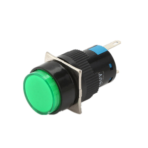 Interruptor de Botón <span class=keywords><strong>Pulsador</strong></span> Mecánico de 16 mm para Uso Industrial y de Control de Emergencia - Product Image 1