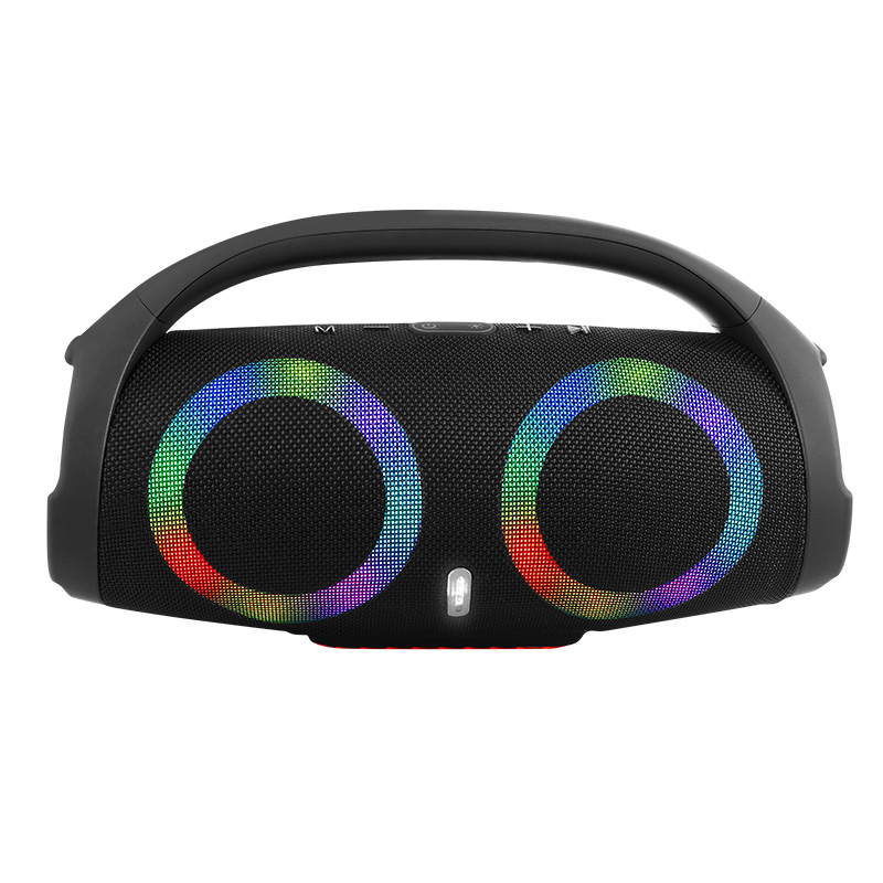Профессиональный Бумбокс Aoolif Bluetooth 5,1, 2000 мАч, яркий светодиодный Bluetooth-динамик