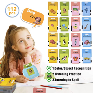 Tarjetas Flash parlantes educativas, juegos de <span class=keywords><strong>palabras</strong></span> a la vista, máquina de aprendizaje de <span class=keywords><strong>inglés</strong></span>, libro electrónico, actividad interactiva, regalo para niños - Product Image 3