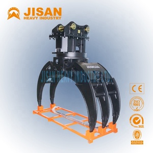 Excavateur d'occasion de 20 tonnes et 30 tonnes, <span class=keywords><strong>grappin</strong></span> hydraulique à bûches avec composant moteur central - Product Image 3